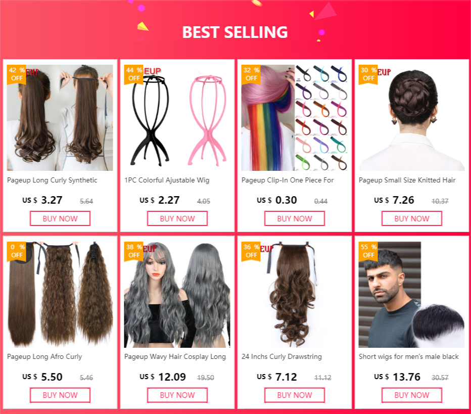 Short wigs for men's male black wig synthetic natural hair for young man balding sparse hair crew cut hair style PAGEUP