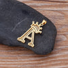 Nidin New Luxury Copper Zircon A-Z Crown Alphabet Pendant Chain Necklace Hip-Hop Style Fashion Woman Man Initial Name Jewelry