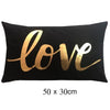 European Classical Bronzing Gold Foil Cushion Decorative Pillow Golden Leaves Home Decor Sofa Throw Pillow Almofadas Decorativas