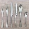 24-teiliges Edelstahl-Besteckset, Esslöffel Gabel Messer Besteckset Tafelbesteckset für 4 oder 6 Personen