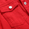 New Long Sleeve winter Slim White Black Jeans Top For Women Solid Denim Jacket Women Short Overcoat Ladies Jackets Tops