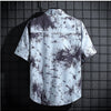 Men and Women's Short-Sleeved Printed Shirt, Casual Beach Clothes, Personality Thin Couple Tops, New