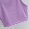 2023 Summer Fashion Women Sexy Slim Tops O-neck Sleeveless Double Nylon Ladies Good Quality Tank Tops 6 Colors