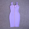 BEAUKEY Summer White Rhinestone Bandage Evening Dress Women Luxury Maxi Spaghetti Strap Red Club Celebrity Evening Party Vestido