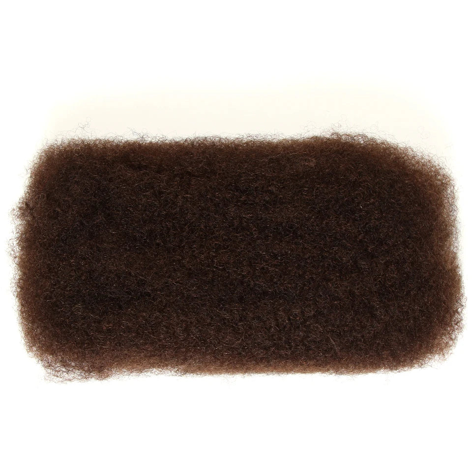 Joedir brasilianisches Remy Haar Afro Kinky Curly Bulk Echthaar zum Flechten von Dreadlocks Haarverlängerungen Häkelzöpfe QVR Haar