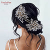 YouLaPan HP238 Bridal Crown Wedding Tiaras and Crown Bridal Tiara Luxury Hair Wedding Accessories Boho Wedding Headband Headwear