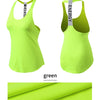 Women Gym Tops Black Sleeveless Yoga Top Women Fitness Shirt Gym Vest Running workout Sports Tops Letter Backless Shirt