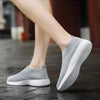 Women Vulcanized Shoes High Quality Women Sneakers Slip On Flats Shoes Women Loafers Plus Size 42 Walking Flat