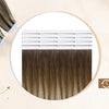 Full Shine Human Hair Extensions Clip in Hair Extensions Human Hair 7PCS 105G Double Weft Hair Extensions Human Hair For Woman