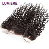 Mongolian Afro Kinky Curly Human Hair Bundles With Closure Deep Curly Hair Weave Bundles With Frontal Closure Hair Extensions