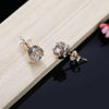 Hot trend 925 sterling Silver crystal pendant necklace earring ring for women Fashion Party wedding accessories Gift Jewelry set