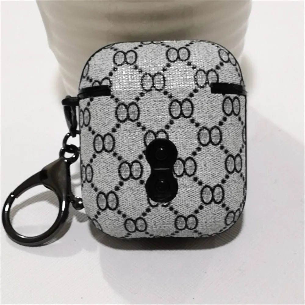 Luxury Cover for Airpods 3 Pro 2 1 Earphone Bag Protective Case Air Pod Box with Keychain for Airpods Pro Cases