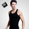 3pcs/lot Cotton Mens Underwear Sleeveless Tank Top Solid Muscle Vest Undershirts O-neck Gymclothing T-shirt men's vest Male 4XL