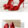 BIGTREE Shoes Bow-knot Woman Pumps Stiletto 10.5 Cm Women Basic Pump Pointed Toe Classic Pumps Sexy High Heels Women Shoes 2026
