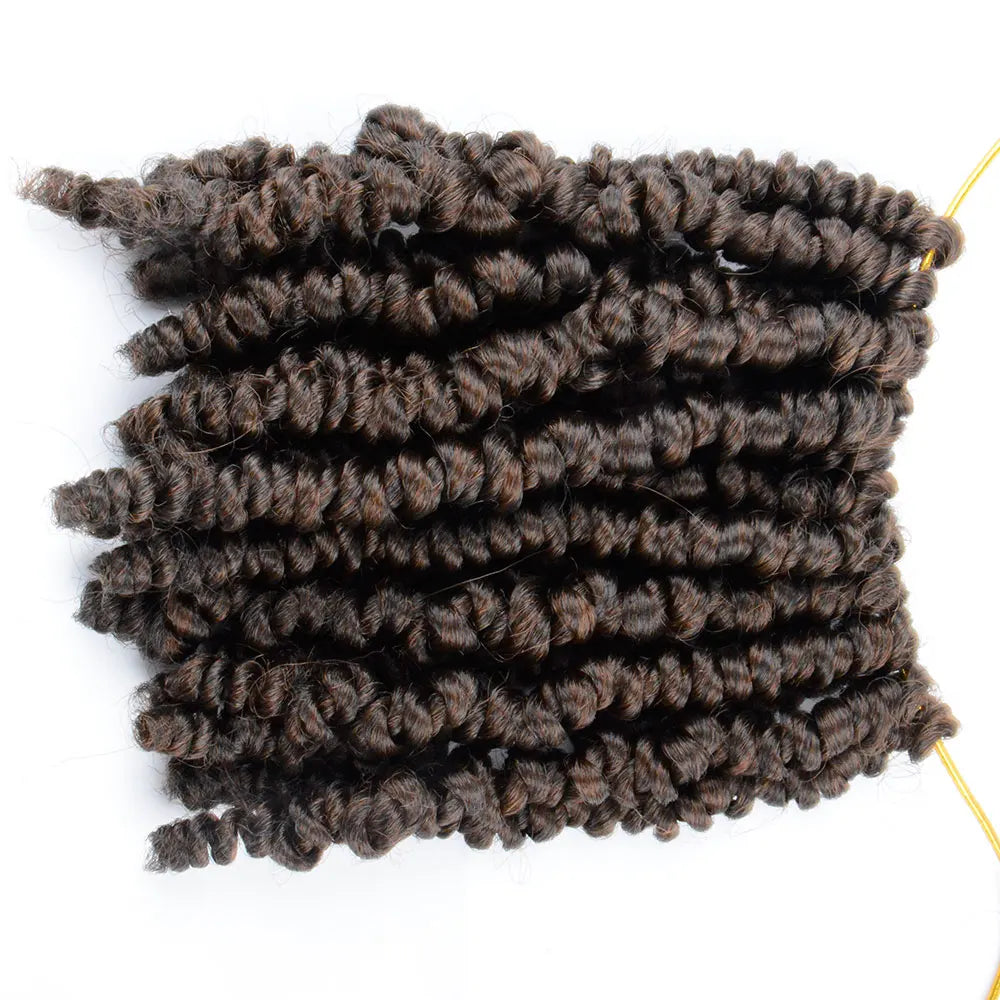 Bob Spring Twist Hair Vorgeflochtene Häkelzöpfe 6 Zoll Synthetisches kurzes Passion Twist Haar vorgeflochten von Flyteng