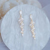 Charm 18k Echtgold Blätter Ohrringe für Frauen Exquisite Kleine Zirkonia Ohrstecker Elegante Koreanische Kristall Hochzeit Ringanhänger