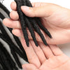 18"Synthetic Faux Locs Crochet Braids Hair Knotless Dreadlocks Straight Gypsy Locs Hair Ombre Braiding Hair Extensions For Women