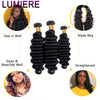 15A Loose Deep Wave Bundle With HD Closure 4X4 5x5 6x6 100% Virgin Brazilian Hair Weave Bundles 3/4 Bundle Deal  8-40" Wholeasle