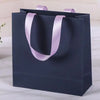 100pcs Custom LOGO Shopping bags High quality thick Paper Tote bags  for  Jewelry bag