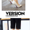 HOT Plus Size 34-44 HOT Women Shoes Pointed Toe Pumps Patent Leather Dress High Heels Boat Shoes Wedding Shoes Zapatos Mujerd76