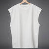 New Men O-neck Tank Top Pure Color Cotton Summer Vest Gym Muscle Bodybuilding Streetwear Sleeveless Shirt Workout Fitness Sport