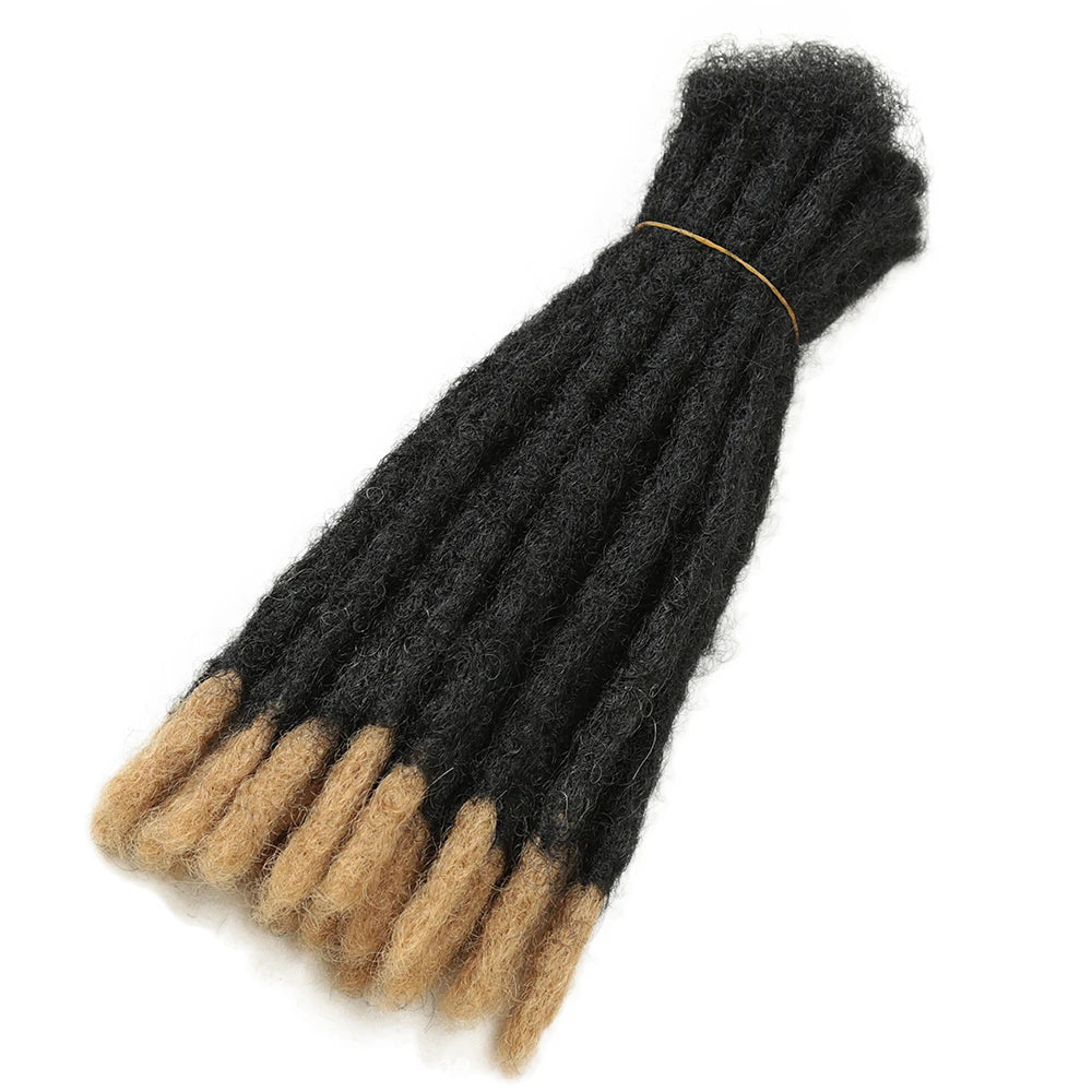10-Zoll Synthetische Dreadlocks Häkelzöpfe Haare Handgemachte Locs Hip-Hop-Stil Für Männer Und Frauen Ombre Flechtperücke Extensions He