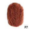 For Junky Curl Afro kinky Curly Synthetic Braiding Hair Extensions For DIY Good Omens 50g/pcs For Dreadlocks Twist Braids Hair