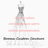 Booma Short Wedding Party Dresses Short Puff Sleeves A-Line Brides Prom Dress for Women Above Knee Bridals Gown Customized