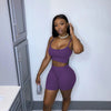 two piece set women two pieces outfits summer clothes crop top shorts 2 piece set women  summer clothing wholesale