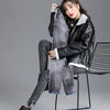 Thermal Winter Thick Fleece High-waist Warm Skinny Jeans Thick Women Stretch Button Pencil Pants Mom Casual Velvet Jeans