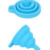 3 pc Silicone Collapsible Foldable Funnel  Household Kitchen Cooking Tools Portable Wine Mini Portable Oil Pot Funnel