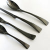 24-teiliges Edelstahl-Besteckset, Esslöffel Gabel Messer Besteckset Tafelbesteckset für 4 oder 6 Personen