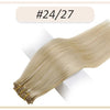 Full Shine Human Hair Extensions Clip in Hair Extensions Human Hair 7PCS 105G Double Weft Hair Extensions Human Hair For Woman