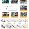 6/16/20/24Pcs Gold Tableware Stainless Steel 304 Cutlery Set Western Dinner Set Mirror Knife Fork Spoon Smooth Handle Flatware