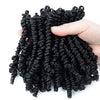 Bob Spring Twist Hair Vorgeflochtene Häkelzöpfe 6 Zoll Synthetisches kurzes Passion Twist Haar vorgeflochten von Flyteng