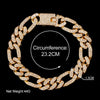 Flatfoosie Hip Hop Iced Out Chunky Cuban Chain Anklets For Women Luxury Rhinestone Link Ankle Bracelet Beach Barefoot Jewelry