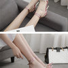 Eilyken Crystal Sexy Women Sandals Metal High Heels Ankle Buckle Strap Gladiator Ladies Pumps Stiletto Nightclub Party Shoes
