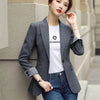 HIGH QUALITY Fashion 2020 Design Blazer Jacket Women's Green Black Blue Solid Tops For Office Lady Wear Size S-4XL