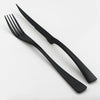 24-teiliges Edelstahl-Besteckset, Esslöffel Gabel Messer Besteckset Tafelbesteckset für 4 oder 6 Personen