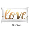 European Classical Bronzing Gold Foil Cushion Decorative Pillow Golden Leaves Home Decor Sofa Throw Pillow Almofadas Decorativas