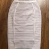 16 Colors Sexy Solid Zipper Orange Blue Black Red Bandage Skirt Women Elastic Bodycon Summer XL XXL Pencil Skirts 58cm