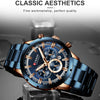 CURREN Men Watch Top Brand Luxury Sports Quartz Mens Watches Full Steel Waterproof Chronograph Wristwatch Men Relogio Masculino