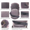 Deep Wave Frontal Wig 13x6 Hd Lace 30 Inch Chocolate Brown 13x4 Curly Lace Front Human Hair Water Wave Brazilian Wigs For Women