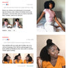 4B 4C Afro Kinky Curly Clip-In Echthaar-Extensions 100 % mongolisches unbehandeltes Haar Echtes menschliches Naturhaar Schwarz Clip-Ins Afro-Bündel YouMay