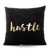 European Classical Bronzing Gold Foil Cushion Decorative Pillow Golden Leaves Home Decor Sofa Throw Pillow Almofadas Decorativas