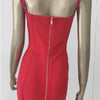 Neu eingetroffen Sommerstil sexy Cut-Out-Kleid mit Knöpfen und elastischem Verband, Designer-Abendpartykleid für Prominente 2022, Vestidos