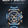 CURREN Men Watch Top Brand Luxury Sports Quartz Mens Watches Full Steel Waterproof Chronograph Wristwatch Men Relogio Masculino