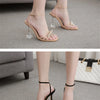 Eilyken New Design Sexy White String Bead High Heels Women Sandals Summer Gladiator Party Dress Buckles Pumps Shoes Size 35-42
