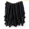 Bob Spring Twist Hair Vorgeflochtene Häkelzöpfe 6 Zoll Synthetisches kurzes Passion Twist Haar vorgeflochten von Flyteng