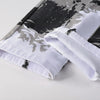 2023 New  Casual Mens Cotton Jeans Elastic Slim Skinny White Camouflage Printing Jeans Male Thin Denim Pants Vaqueros Hombre